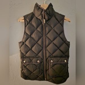 J Crew Puffer Vest XS